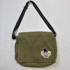 Britney Spears Canvas Messenger Bag Crossbody Music Band Patch Shoulder